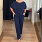 💞Free Shipping💞Elegant 3-piece Set Including Long Cardigan, Top and Pants