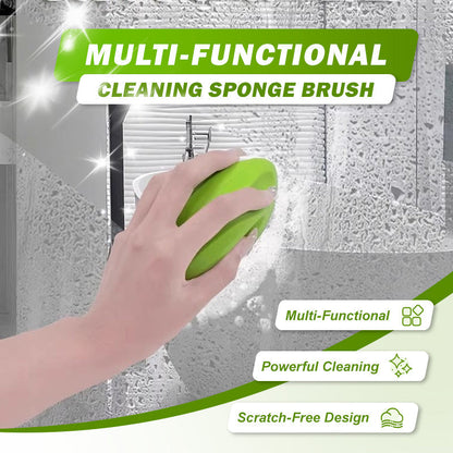 🧽 Bathroom Multi-Purpose Limescale Cleaning Sponge Brush