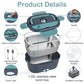 🎉2026 Flash Sale-Over 39000 Sold!🍱2-in-1 Portable Electric Heating Lunch Box｜12V Car & 230V Home Dual Use,1.5L Stainless Steel,60W Fast Heating 🔌✨