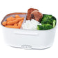 🎉2026 Flash Sale-Over 39000 Sold!🍱2-in-1 Portable Electric Heating Lunch Box｜12V Car & 230V Home Dual Use,1.5L Stainless Steel,60W Fast Heating 🔌✨