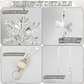 🎄Hot Sale❄️Crystal Christmas Snowflake Ornaments(18PCS)