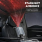 Ultra-Fast Car Charger With Retractable Cables & Starlight Ambience