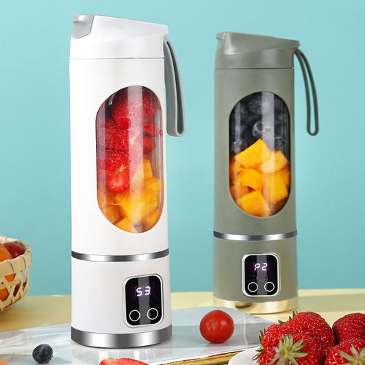 🏆50% OFF🍹Portable Digital Multimode Juicer Blender✨LED Smart Display Leak-Proof For Travel & Office🎒