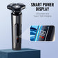 Multi Functional Electric LED Display 3-Blade Razor for Men