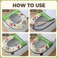 Waterproof Printed Zipper Toilet Seat Cushion