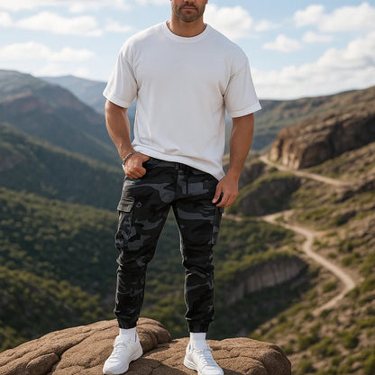 👖Rugged Tactical Work Pants-Durable Nylon-Cotton |  Multi-Pocket | 🌲 Outdoor & Work Ready