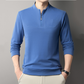 Men's Casual Quarter-Zip Long Sleeve Pullover Sweatshirt