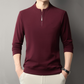 Men's Casual Quarter-Zip Long Sleeve Pullover Sweatshirt