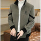 Men's Faux Wool Casual Zipper Jacket