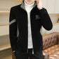 Men's Faux Wool Casual Zipper Jacket