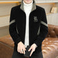Men's Faux Wool Casual Zipper Jacket