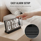 LED Mirror Projection Alarm Clock