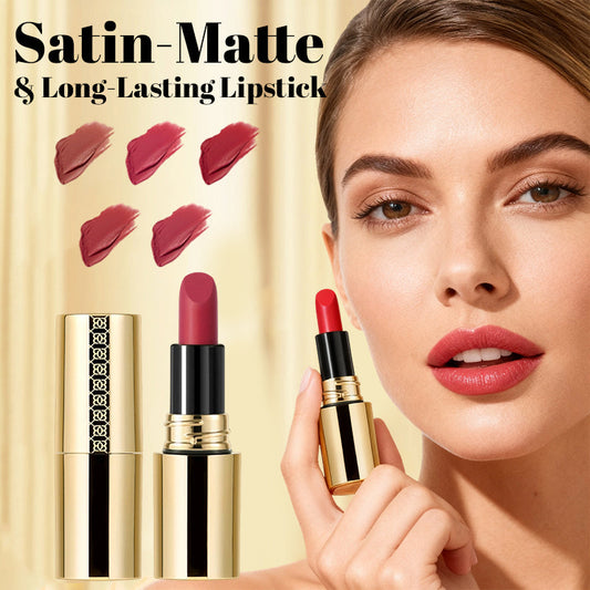 ❣️Buy 1 Get 1 Free❣️Satin-Matte & Long-Lasting Lipstick