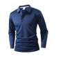 Men's Solid-Color Business-Casual Top