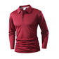Men's Solid-Color Business-Casual Top