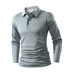 Men's Solid-Color Business-Casual Top