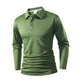 Men's Solid-Color Business-Casual Top