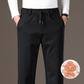 Men's Classic Fit Warm Casual Drawstring Pants