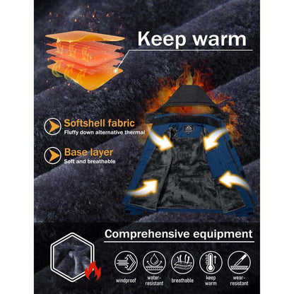 Men's Windproof & Waterproof Winter Jacket