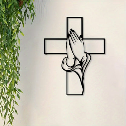 🎉Buy 2 Get 1 Free🎉Spiritual Home Decor Cross with Praying Hands
