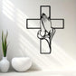 🎉Buy 2 Get 1 Free🎉Spiritual Home Decor Cross with Praying Hands