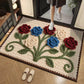 🦌 Christmas Special 50% Off 🏵️Fabric Floral Doormat
