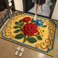 🦌 Christmas Special 50% Off 🏵️Fabric Floral Doormat