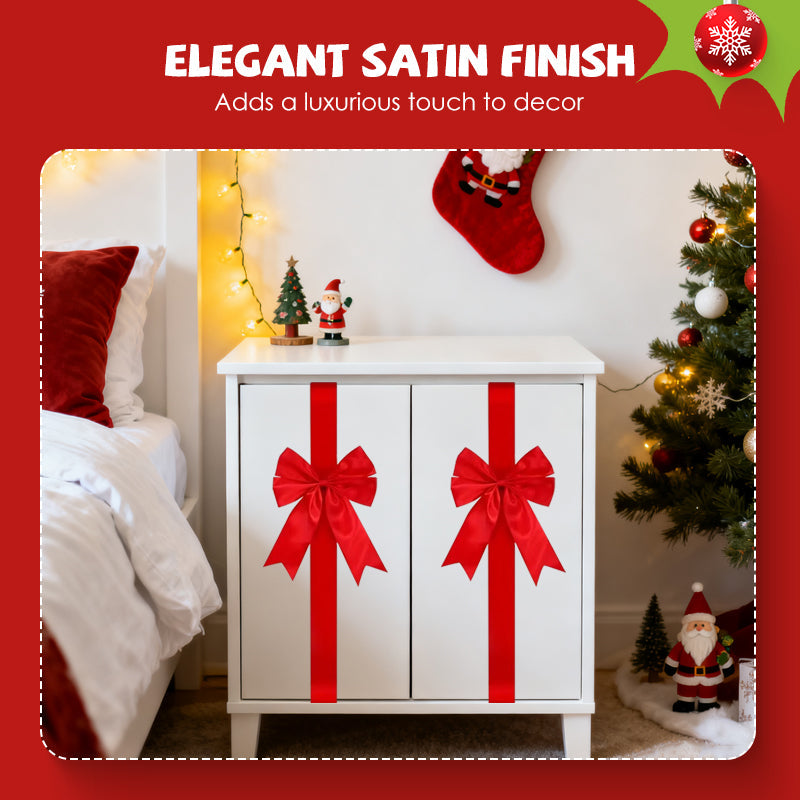 Spp Ribbon 🎀Buy 2 Get 1 Free🎀Large Christmas Cabinet Door Ribbon Bow – yamloveme