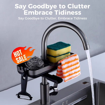 ⚡Black Friday Flash Deal⚡Faucet Sink Drain Rack