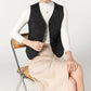 Women's Warm Quilted Lightweight Fitted Vest