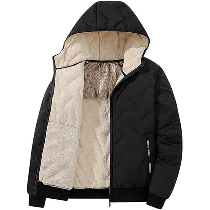 🔥Free Shipping🔥Men's Winter Warm Zipper Hooded Coat