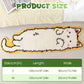 Soft Cartoon Cat Shaped Rug
