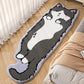 Soft Cartoon Cat Shaped Rug