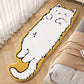 Soft Cartoon Cat Shaped Rug