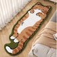 Soft Cartoon Cat Shaped Rug