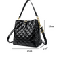 🎉Christmas Special Offer🎉Chic Elegant Quilted Bucket Bag for Women