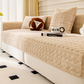 Plush Textured Non-Slip Sofa Cover