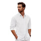 Men's Classic Long-Sleeve Button-Down Shirt