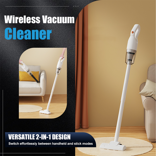 2-in-1 Powerful Wireless Vacuum Cleaner