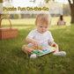 🎉Buy 2 Get 1 Free🎉Wooden Geometric Shape Matching Puzzle for Toddlers