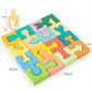 🎉Buy 2 Get 1 Free🎉Wooden Geometric Shape Matching Puzzle for Toddlers
