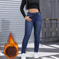 🔥Hot Sale Offers-Women's High-Stretch Plush-Lined Skinny Jeans