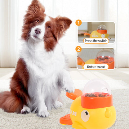2-in-1 Interactive Dog Puzzle Toy & Feeder