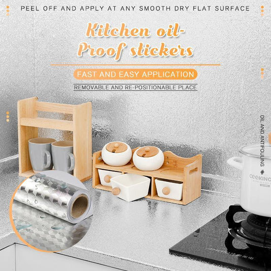 🍳 2026 Sale — Over 38 200 Sold!🧱 Kitchen Peel And Stick Wallpaper Backsplash Waterproof Kitchen Stickers