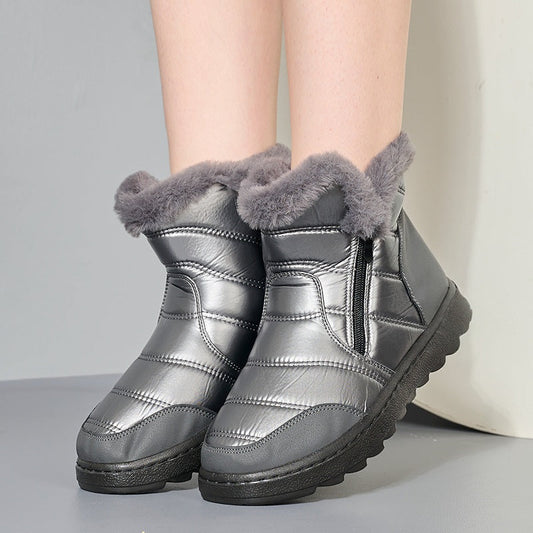 Women's Waterproof Warm Ankle Snow Boots