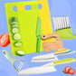 ⏳LAST DAY SALE 50% OFF!!🎁Montessori Kitchen Set for Kids✨Make Cooking Fun, Safe & Easy!