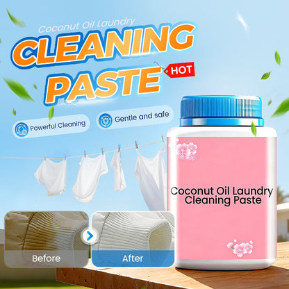 Coconut Oil Laundry Cleaning Paste