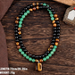 Bohemian Natural Stone Beaded Necklace