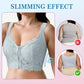Women's Comfortable Front Closure Lace  Posture Support Bra