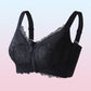 Women's Comfortable Front Closure Lace  Posture Support Bra